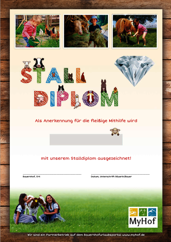 Stalldiplom Diamant Stalldiplom Diamant